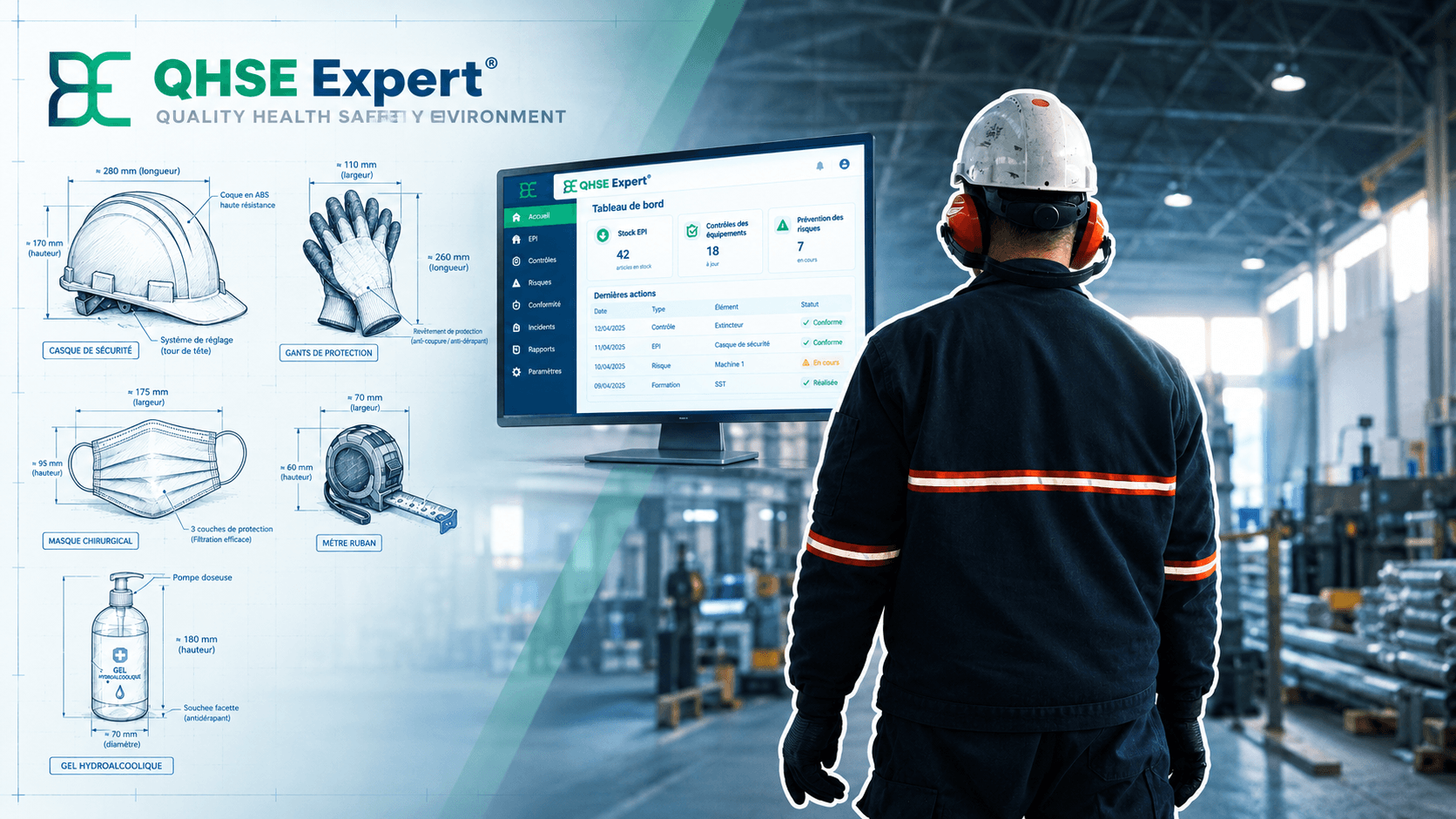 Logiciel QHSE sur mesure pour l'industrie — QHSE-Expert